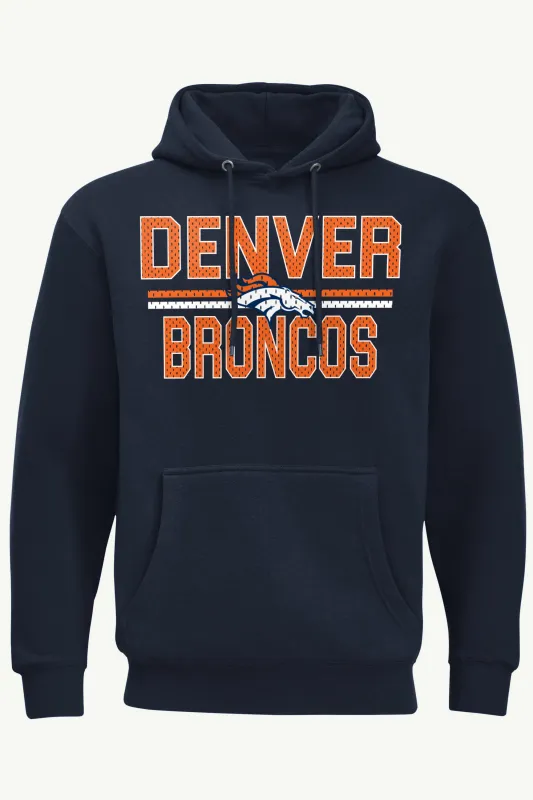 MENS DENVER BRONCOS MESH LOOK HOODIE sold by Starter
