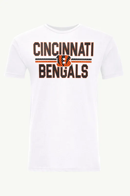 MENS CINCINNATI BENGALS MESH LOOK T SHIRT sold by Starter