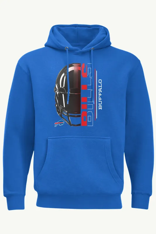 MENS BUFFALO BILLS HALF HELMET HOODIE sold by Starter