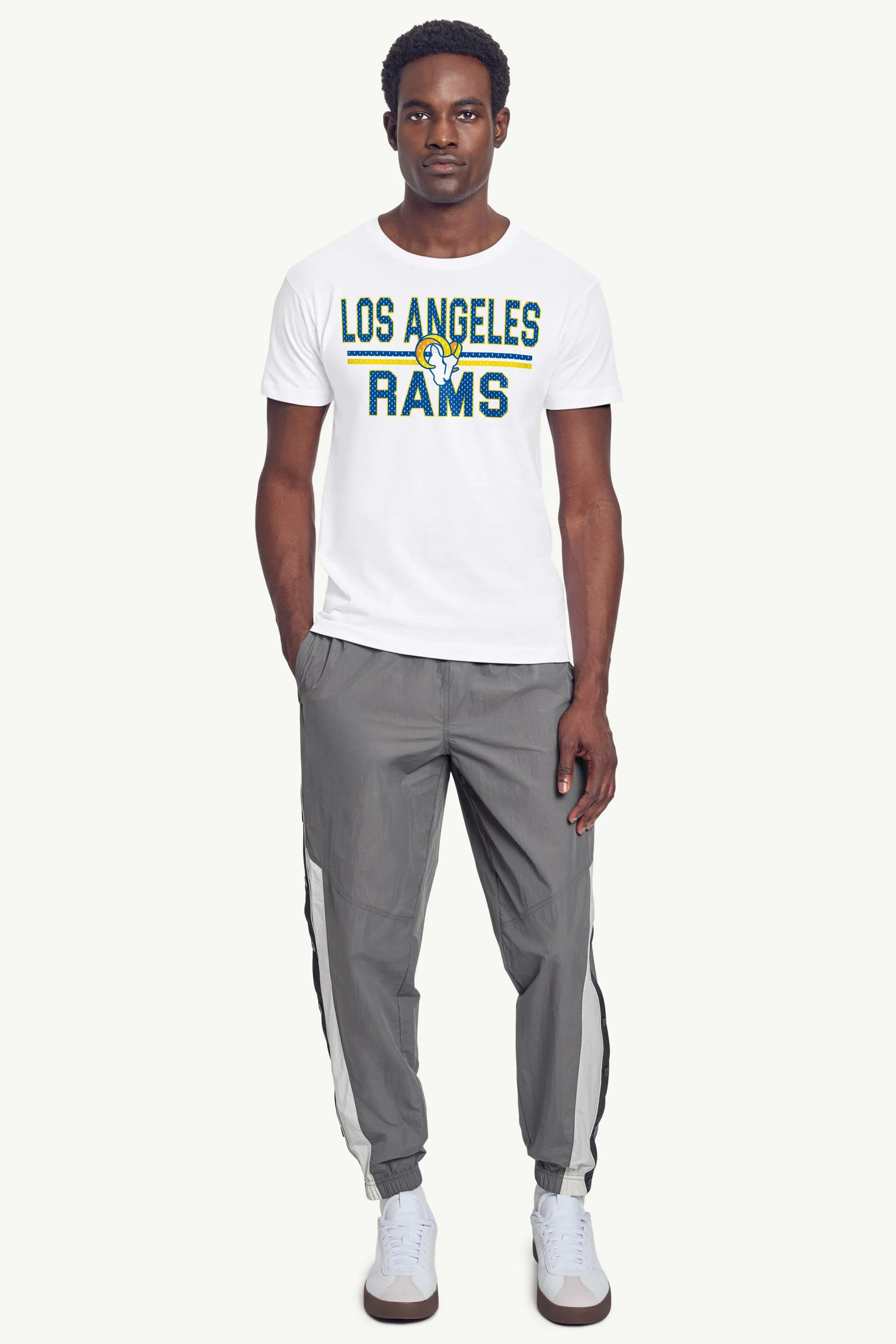 MENS LOS ANGELES RAMS MESH LOOK T SHIRT sold by Starter product image thumbnail 3