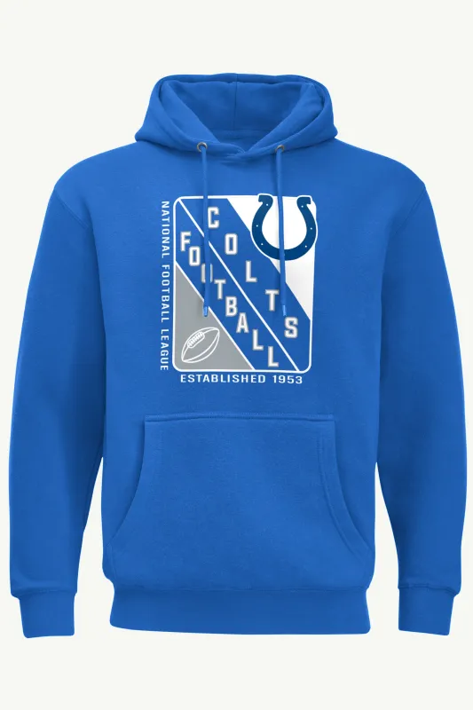 MENS INDIANAPOLIS COLTS SHIELD LOGO HOODIE sold by Starter