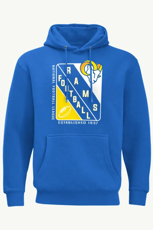 MENS LOS ANGELES RAMS SHIELD LOGO HOODIE sold by Starter