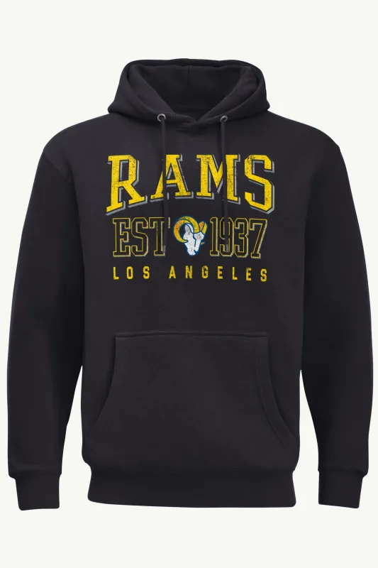 MENS LOS ANGELES RAMS RETRO HOODIE sold by Starter