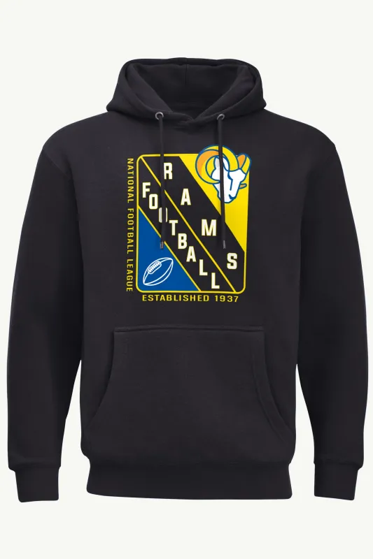MENS LOS ANGELES RAMS SHIELD LOGO HOODIE sold by Starter