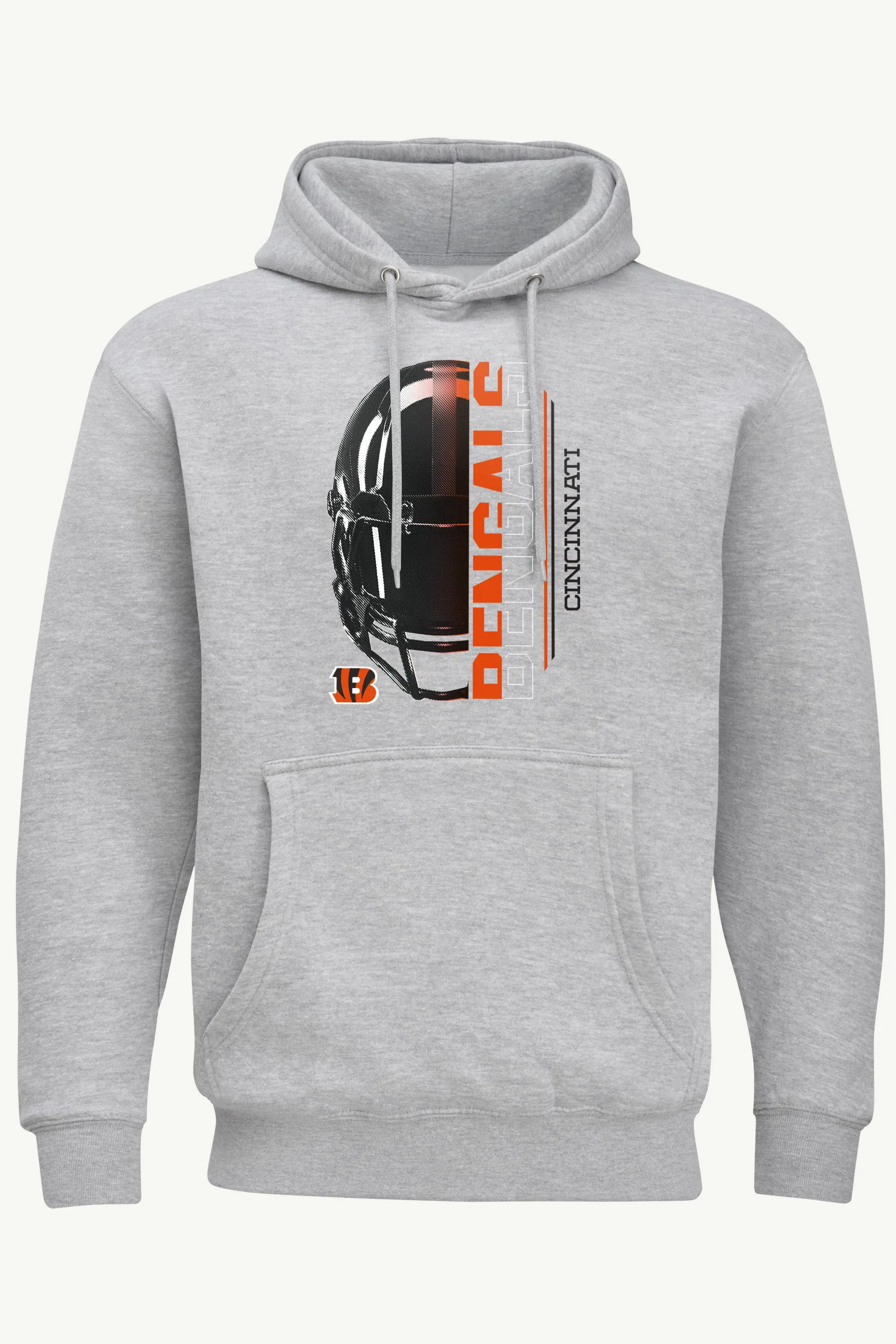 MENS CINCINNATI BENGALS HALF HELMET HOODIE sold by Starter