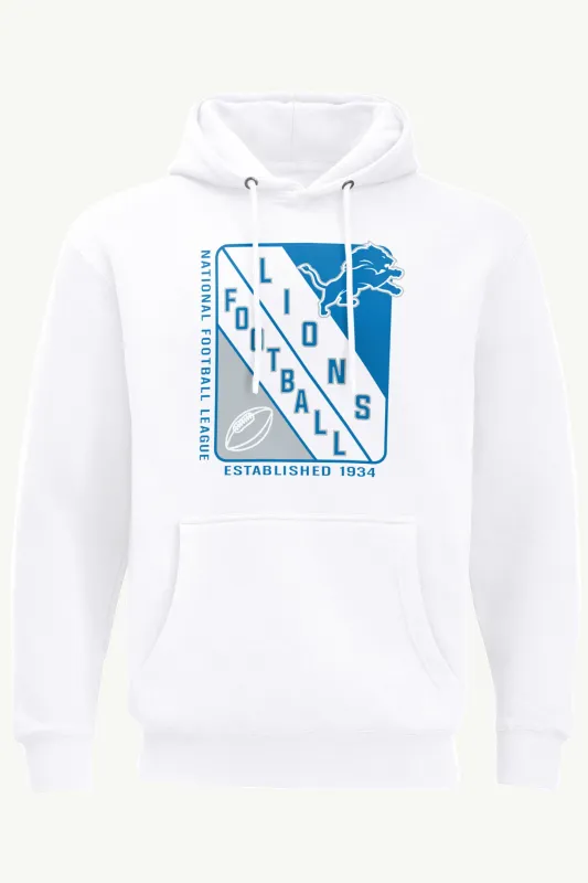 MENS DETROIT LIONS SHIELD LOGO HOODIE sold by Starter
