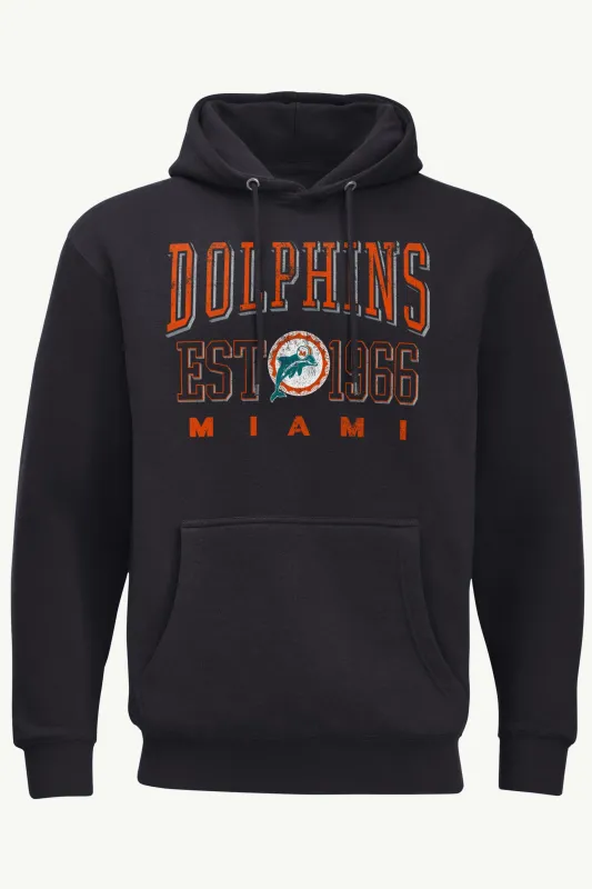MENS MIAMI DOLPHINS RETRO HOODIE sold by Starter