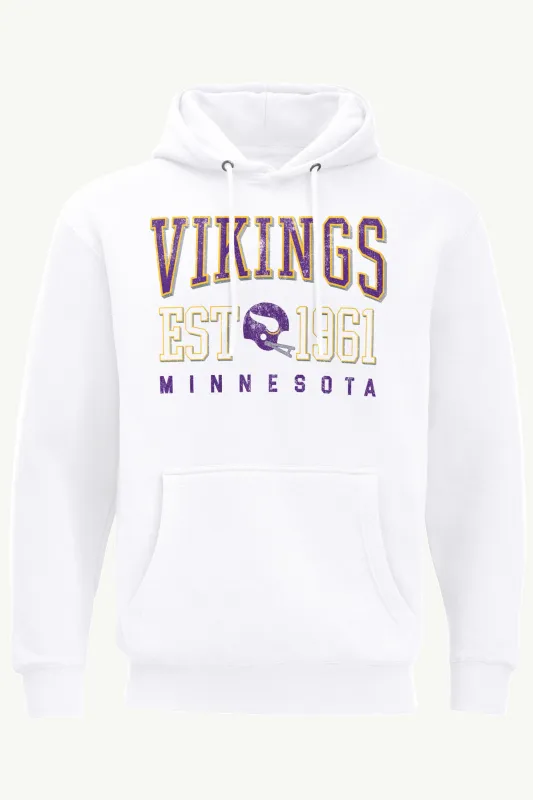 MENS MINNESOTA VIKINGS RETRO HOODIE made by Starter