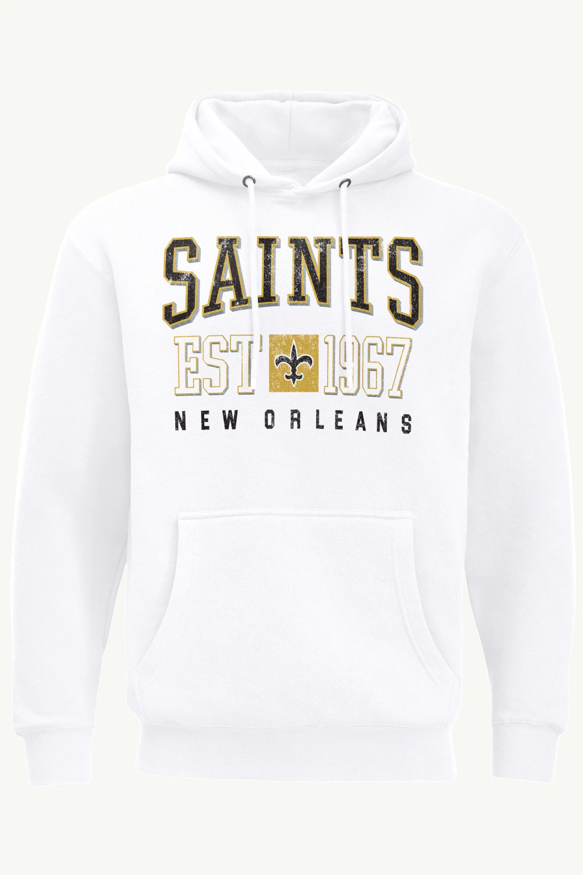 MENS NEW ORLEANS SAINTS RETRO HOODIE sold by Starter