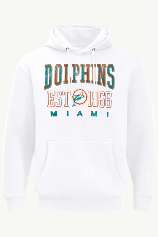 MENS MIAMI DOLPHINS RETRO HOODIE sold by Starter
