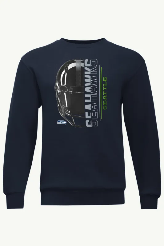 MENS SEATTLE SEAHAWKS HALF HELMET SWEATSHIRT sold by Starter