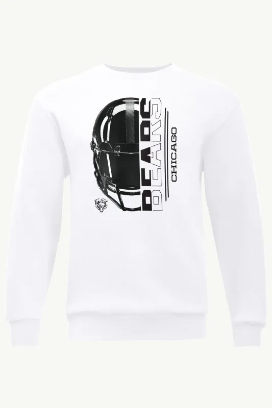 MENS CHICAGO BEARS HALF HELMET SWEATSHIRT sold by Starter
