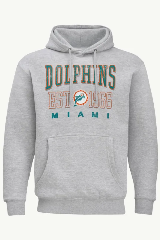 MENS MIAMI DOLPHINS RETRO TEAM HOODIE sold by Starter