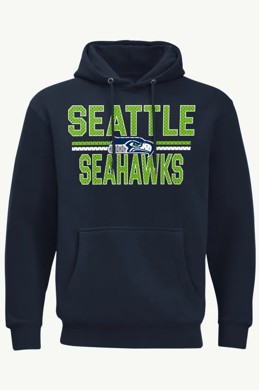 MENS SEATTLE SEAHAWKS MESH LOOK HOODIE sold by Starter