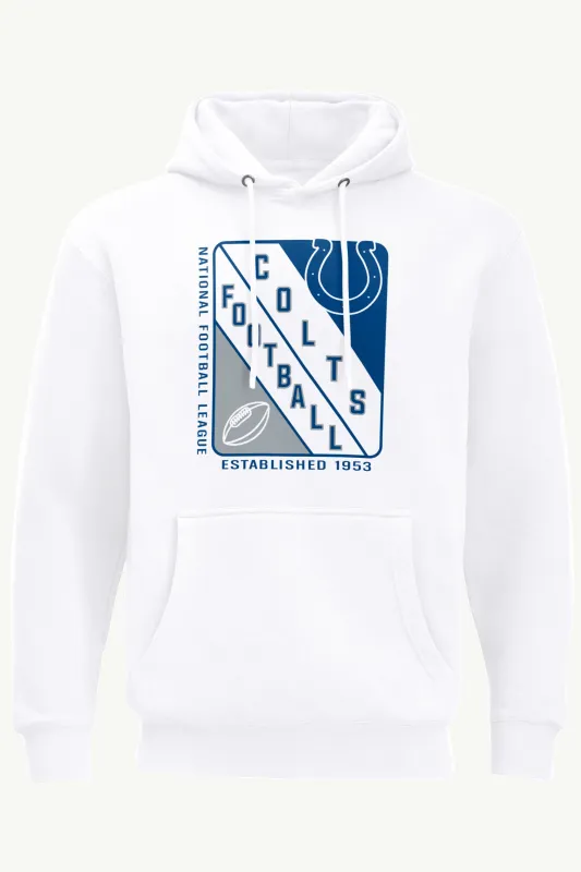 MENS INDIANAPOLIS COLTS SHIELD LOGO HOODIE sold by Starter