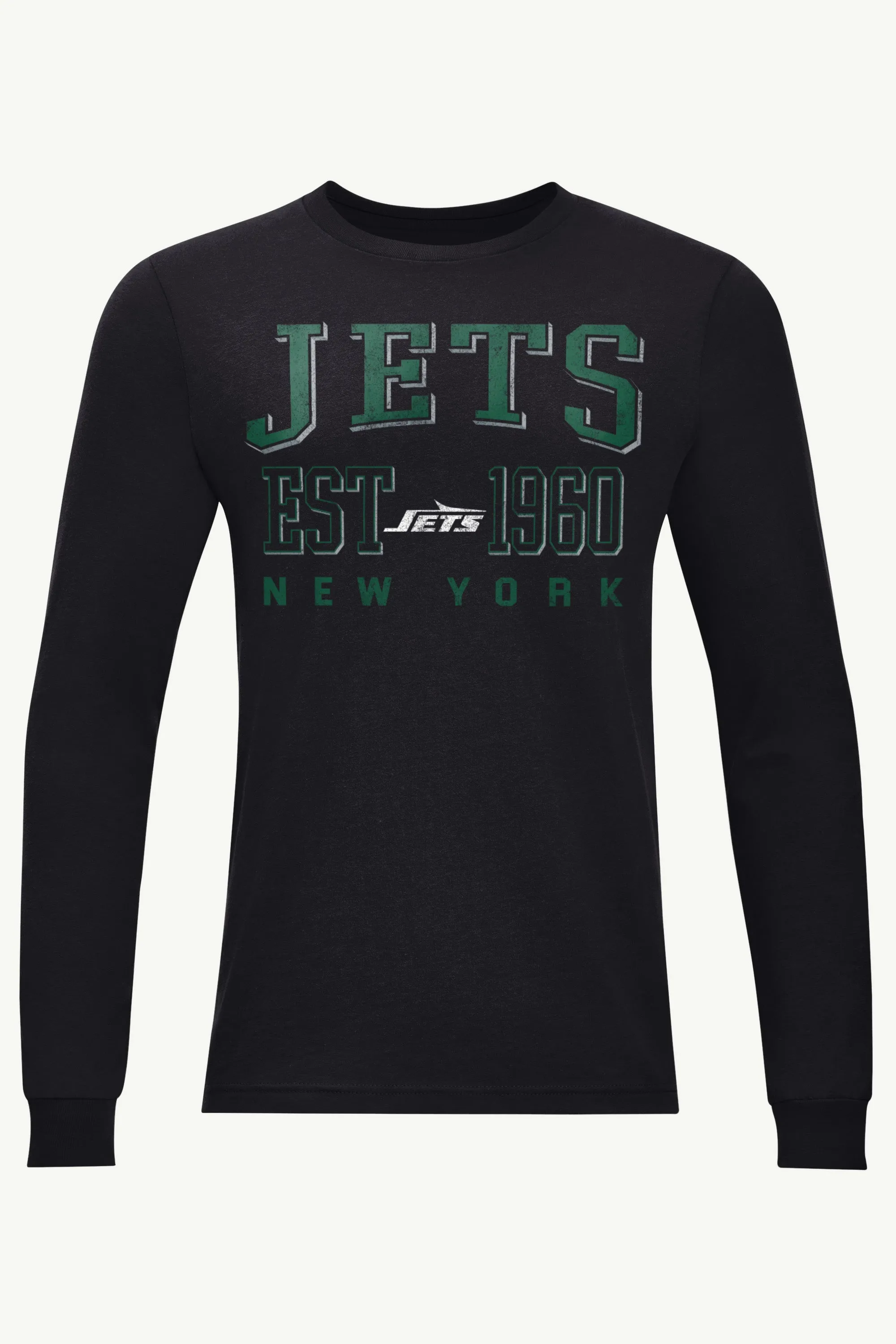 MENS NEW YORK JETS RETRO LONG SLEEVE T SHIRT sold by Starter