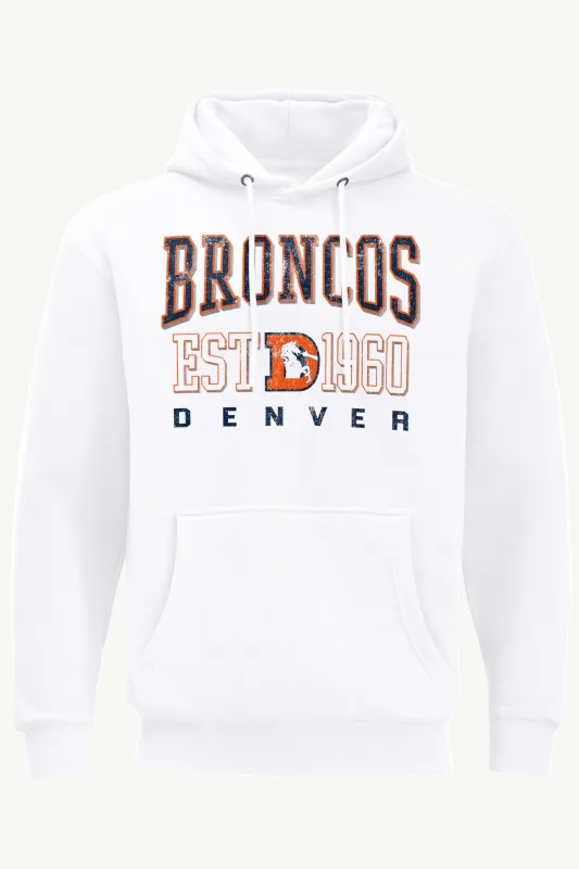 MENS DENVER BRONCOS RETRO TEAM HOODIE sold by Starter