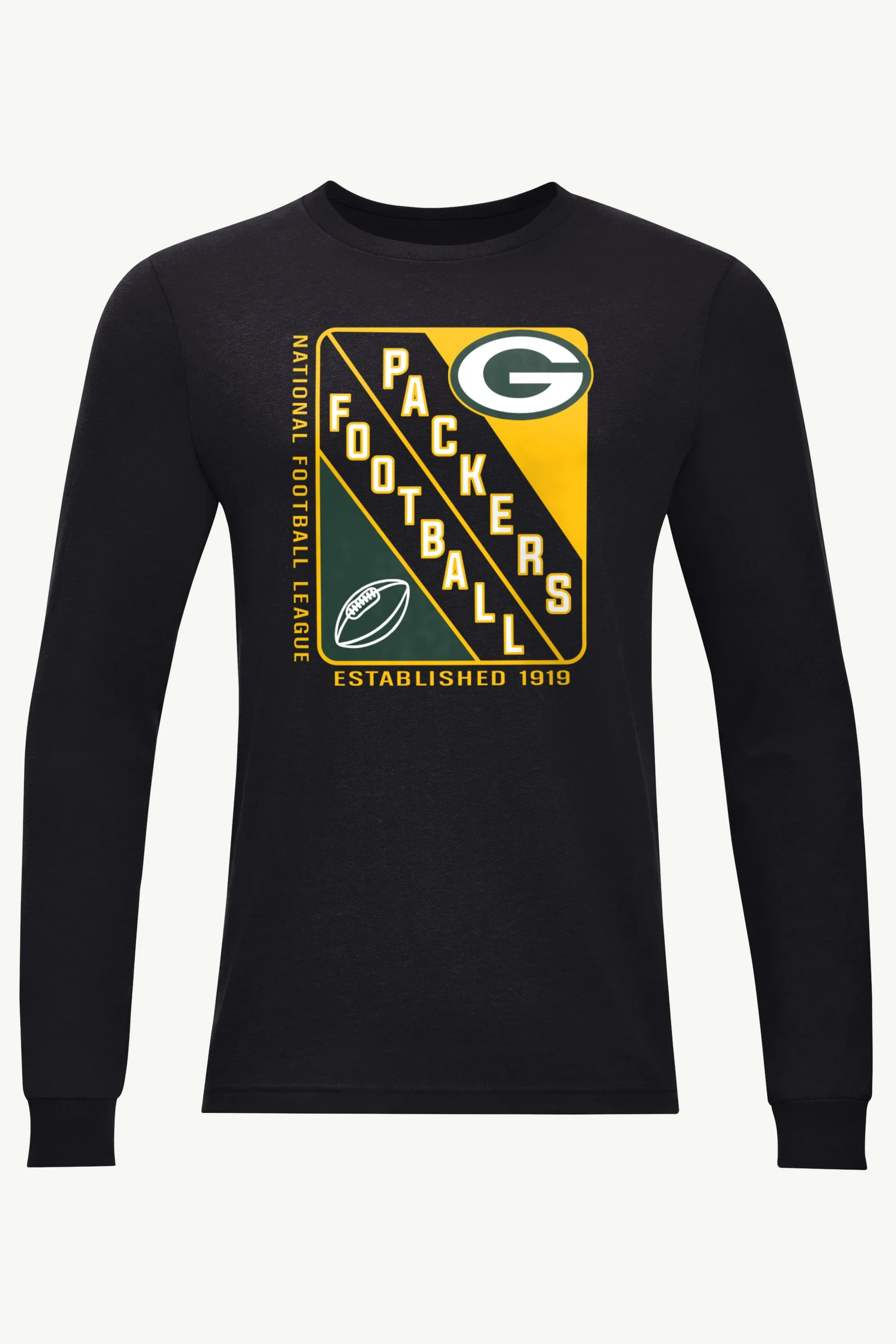 MENS GREEN BAY PACKERS SHIELD LOGO LONG SLEEVE T SHIRT sold by Starter
