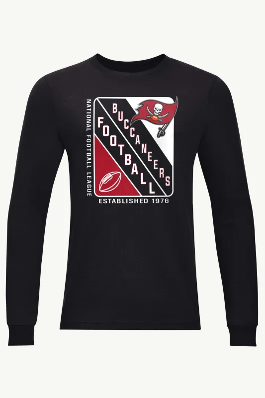 MENS TAMPA BAY BUCCANEERS SHIELD LOGO LONG SLEEVE T SHIRT sold by Starter