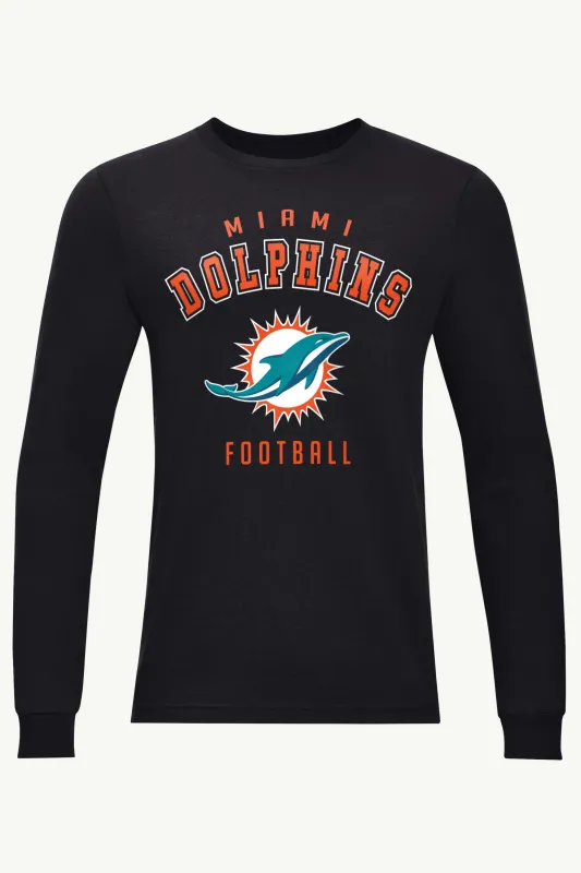 MENS MIAMI DOLPHINS TEAM LONG SLEEVE T SHIRT sold by Starter