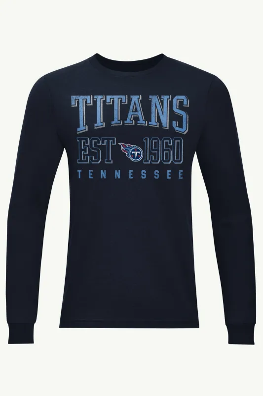 MENS TENNESSEE TITANS RETRO LONG SLEEVE T SHIRT sold by Starter
