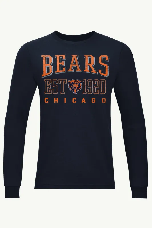 MENS CHICAGO BEARS RETRO LONG SLEEVE T SHIRT sold by Starter