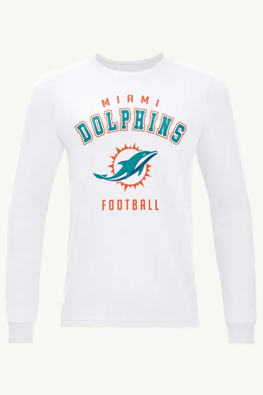 MENS MIAMI DOLPHINS TEAM LONG SLEEVE T SHIRT sold by Starter