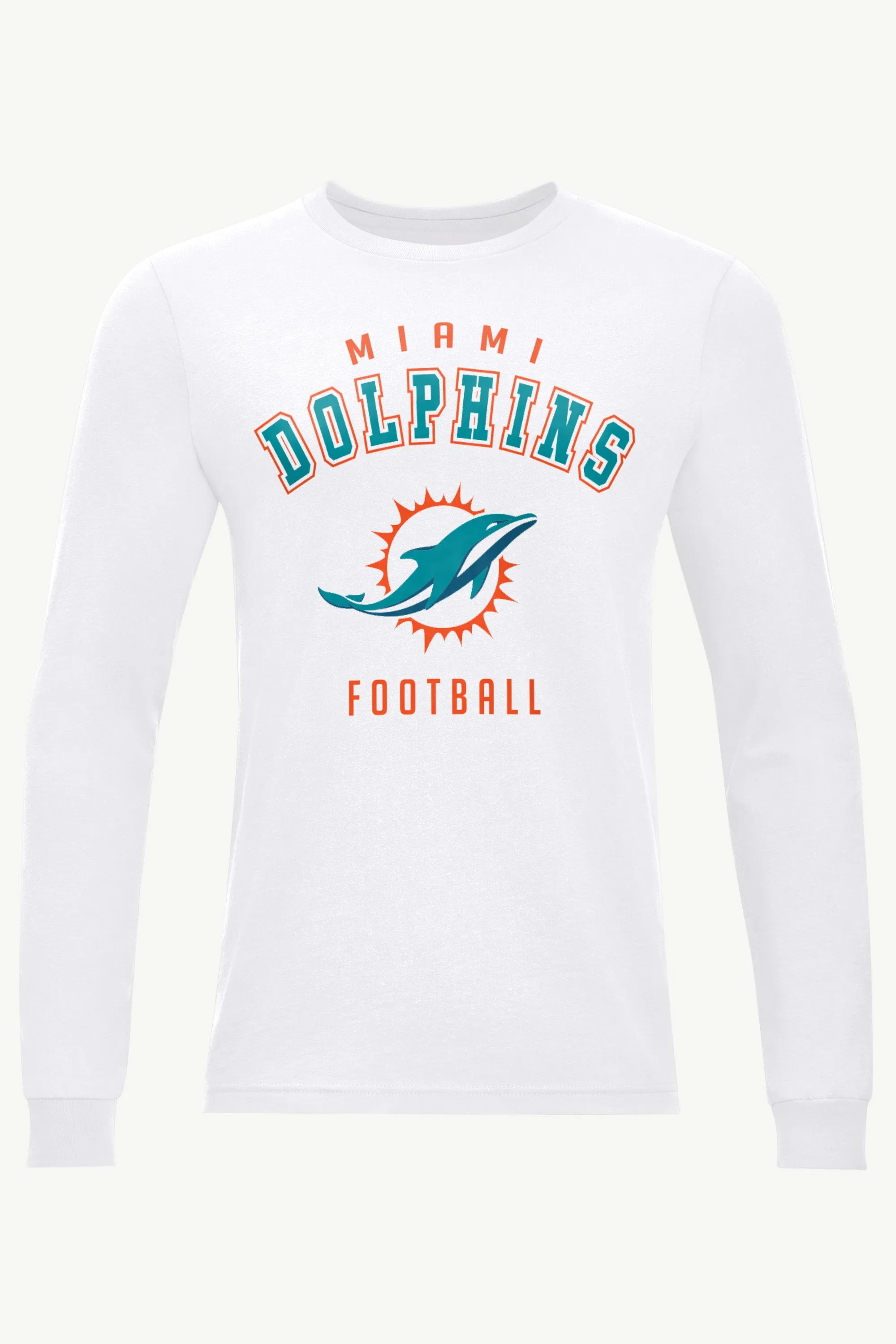 MENS MIAMI DOLPHINS TEAM LONG SLEEVE T SHIRT sold by Starter