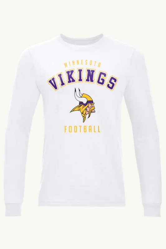 MENS MINNESOTA VIKINGS LONG SLEEVE T SHIRT sold by Starter
