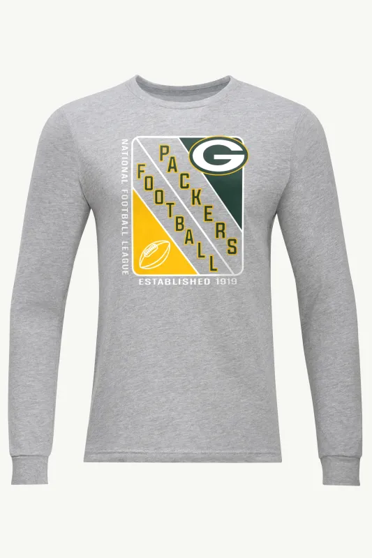 MENS GREEN BAY PACKERS SHIELD LOGO LONG SLEEVE T SHIRT sold by Starter
