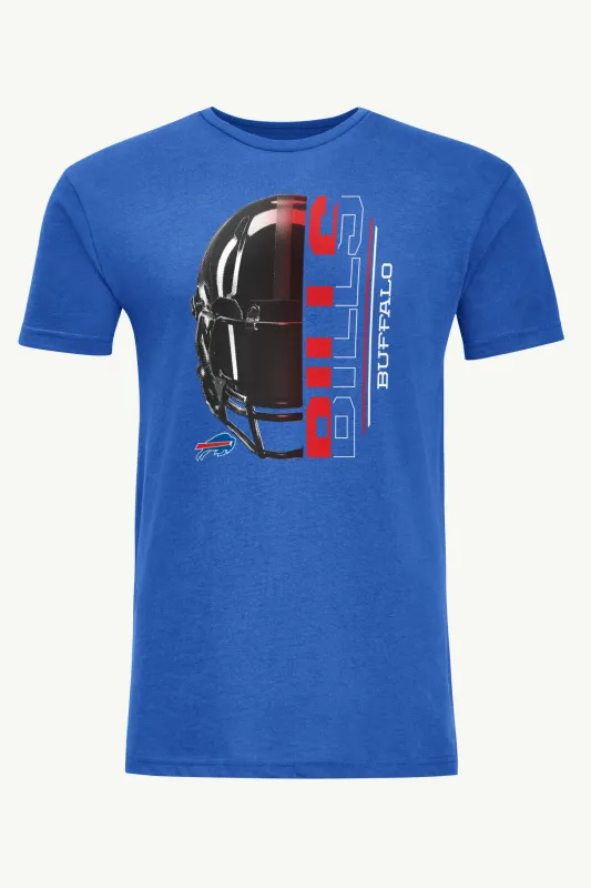 MENS BUFFALO BILLS HALF HELMET T SHIRT sold by Starter