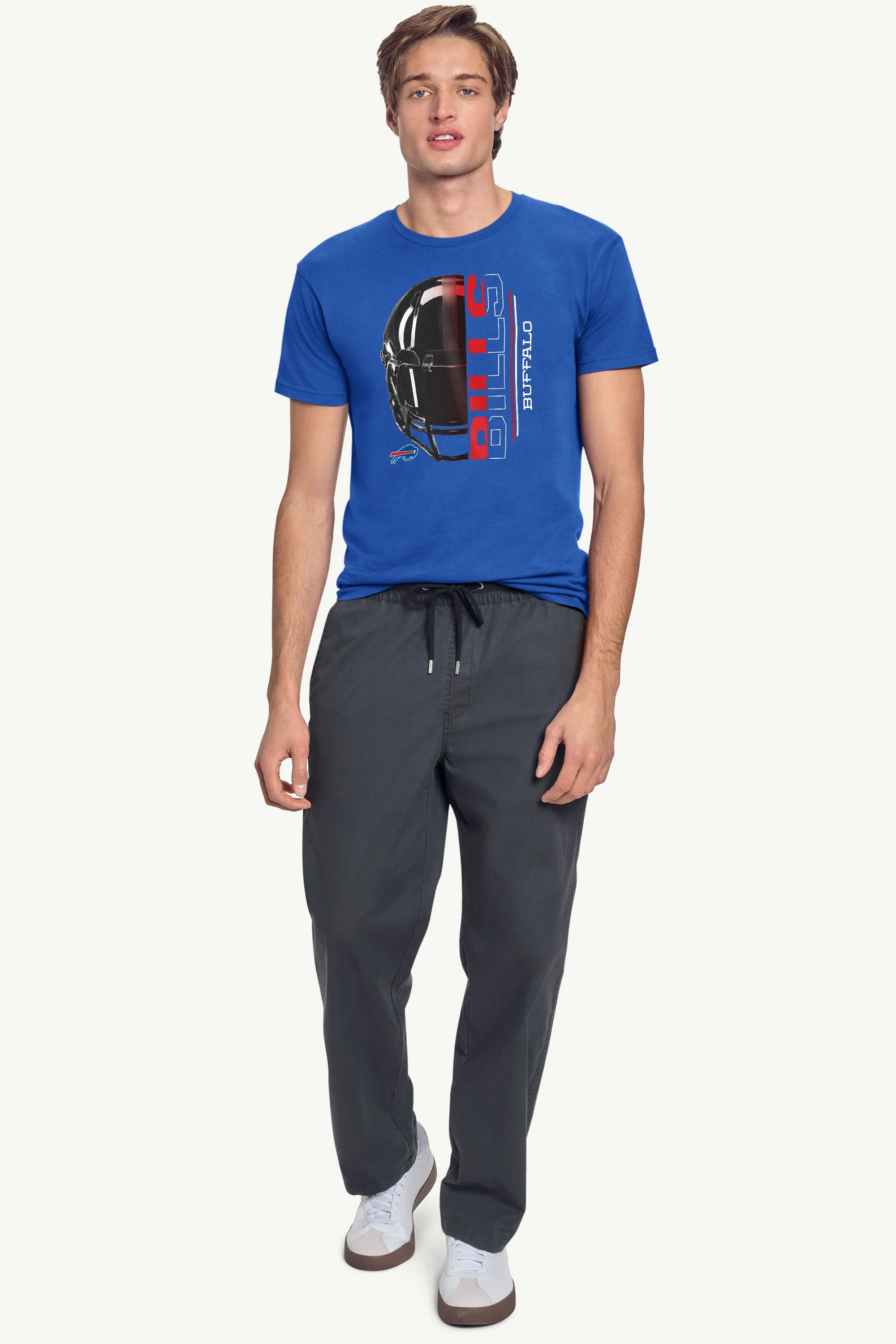 MENS BUFFALO BILLS HALF HELMET T SHIRT sold by Starter product image thumbnail 3