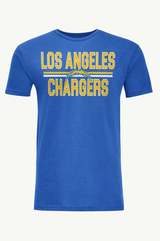 MENS LOS ANGELES CHARGERS MESH LOOK T SHIRT sold by Starter