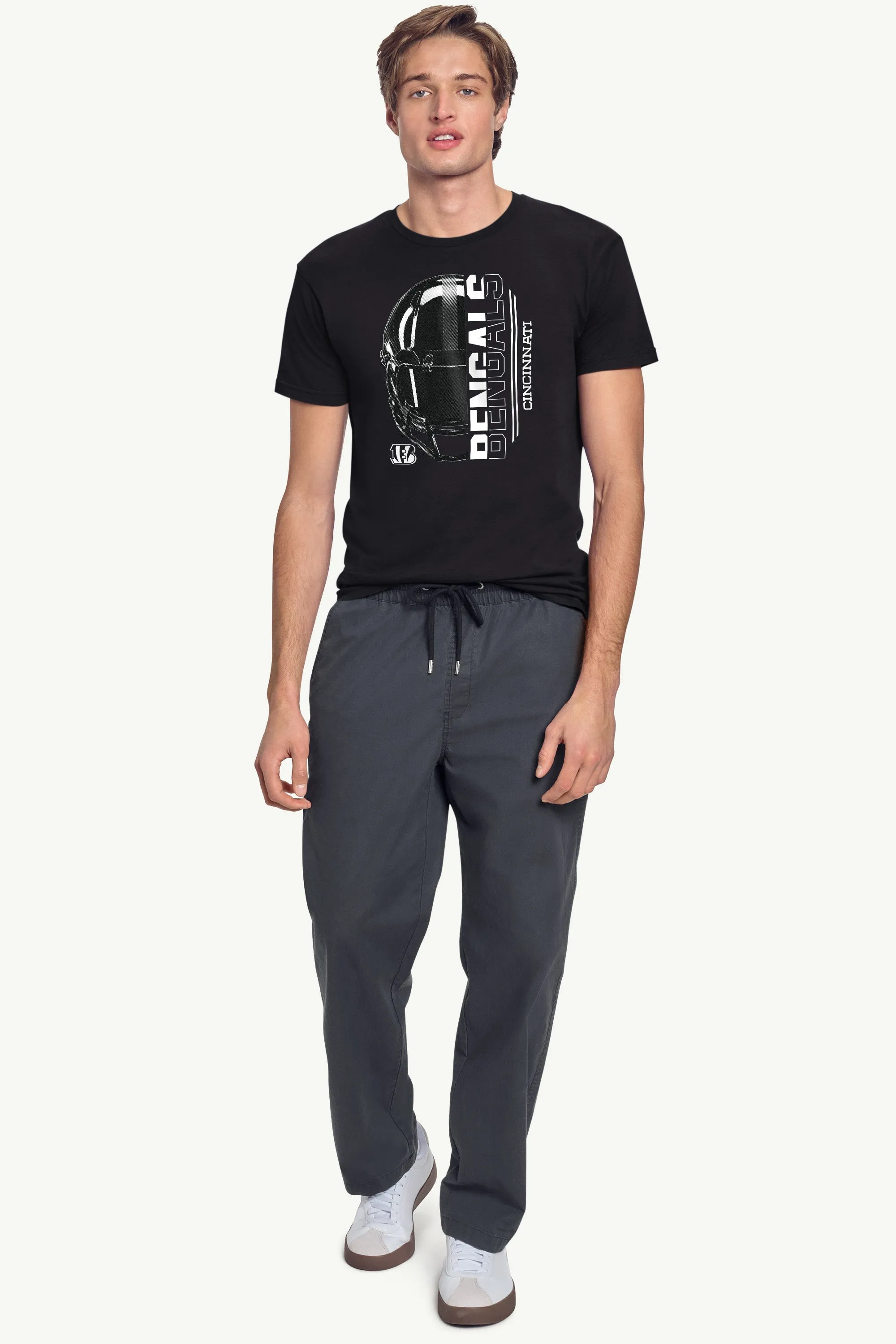 MENS CINCINNATI BENGALS HALF HELMET T SHIRT sold by Starter product image thumbnail 3