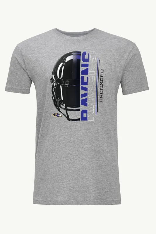 MENS BALTIMORE RAVENS HALF HELMET T SHIRT sold by Starter