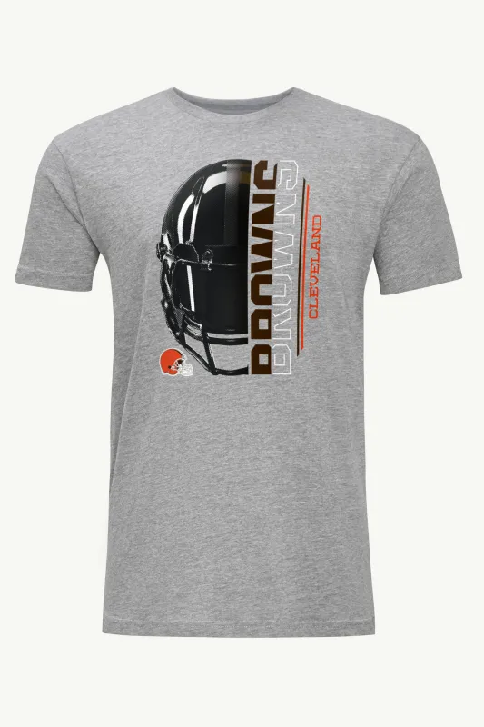 MENS CLEVELAND BROWNS HALF HELMET T SHIRT sold by Starter