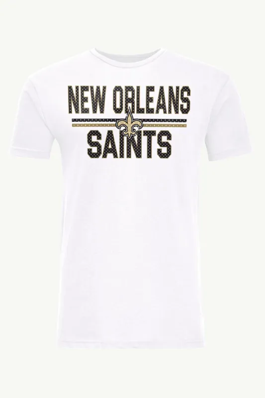 MENS NEW ORLEANS SAINTS MESH LOOK T SHIRT sold by Starter