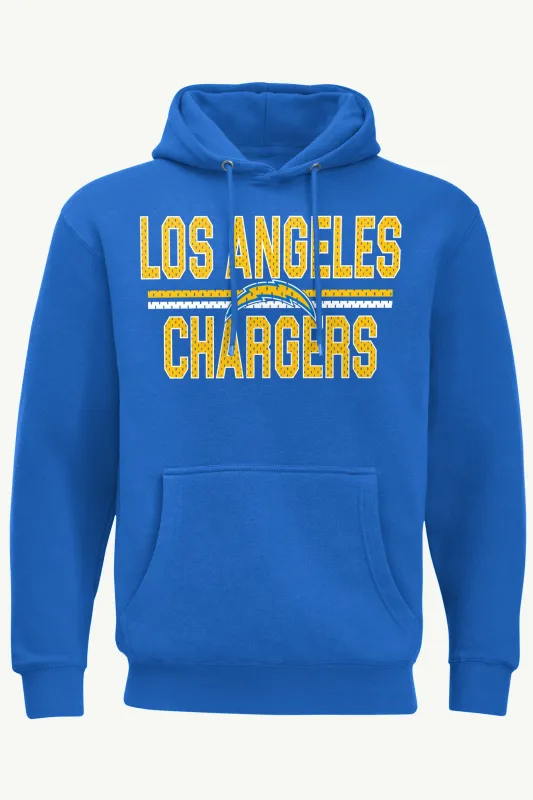 MENS LOS ANGELES CHARGERS MESH LOOK HOODIE sold by Starter