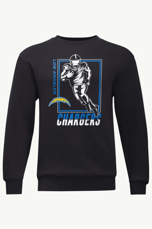 MENS LOS ANGELES CHARGERS PLAYER GRID SWEATSHIRT sold by Starter