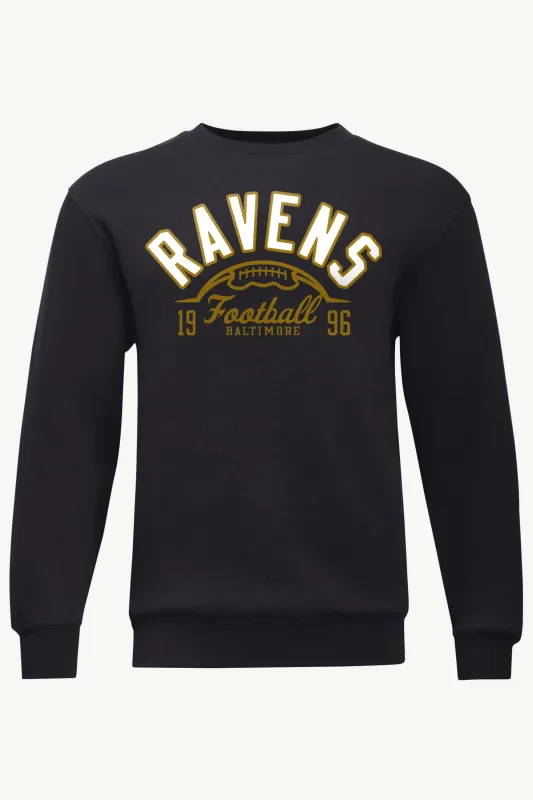 MENS BALTIMORE RAVENS HALF BALL SWEATSHIRT sold by Starter