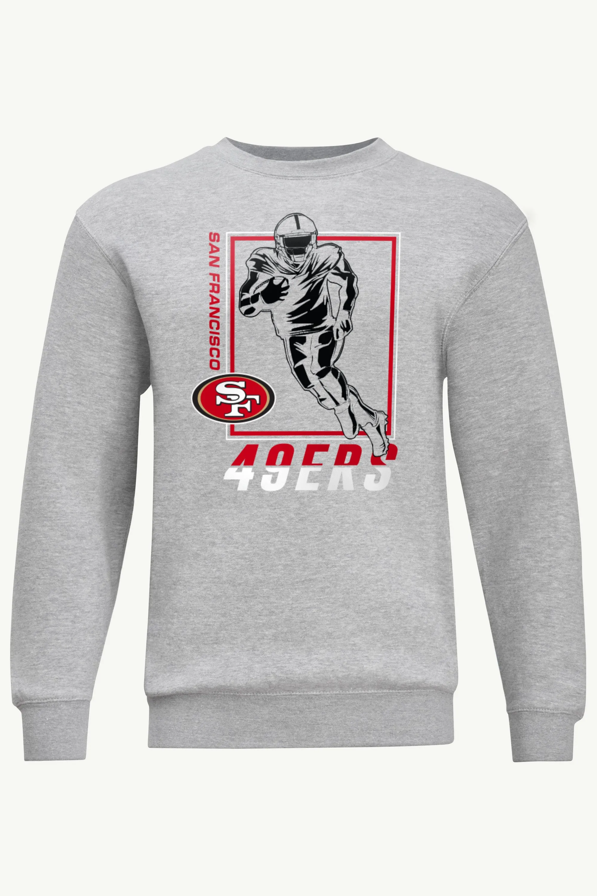 MENS SAN FRANCISCO 49ERs PLAYER GRID SWEATSHIRT sold by Starter