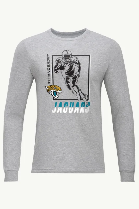 MENS JACKSONVILLE JAGUARS PLAYER GRID LONG SLEEVE T SHIRT sold by Starter