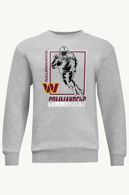 MENS WASHINGTON COMMANDERS PLAYER GRID SWEATSHIRT made by Starter