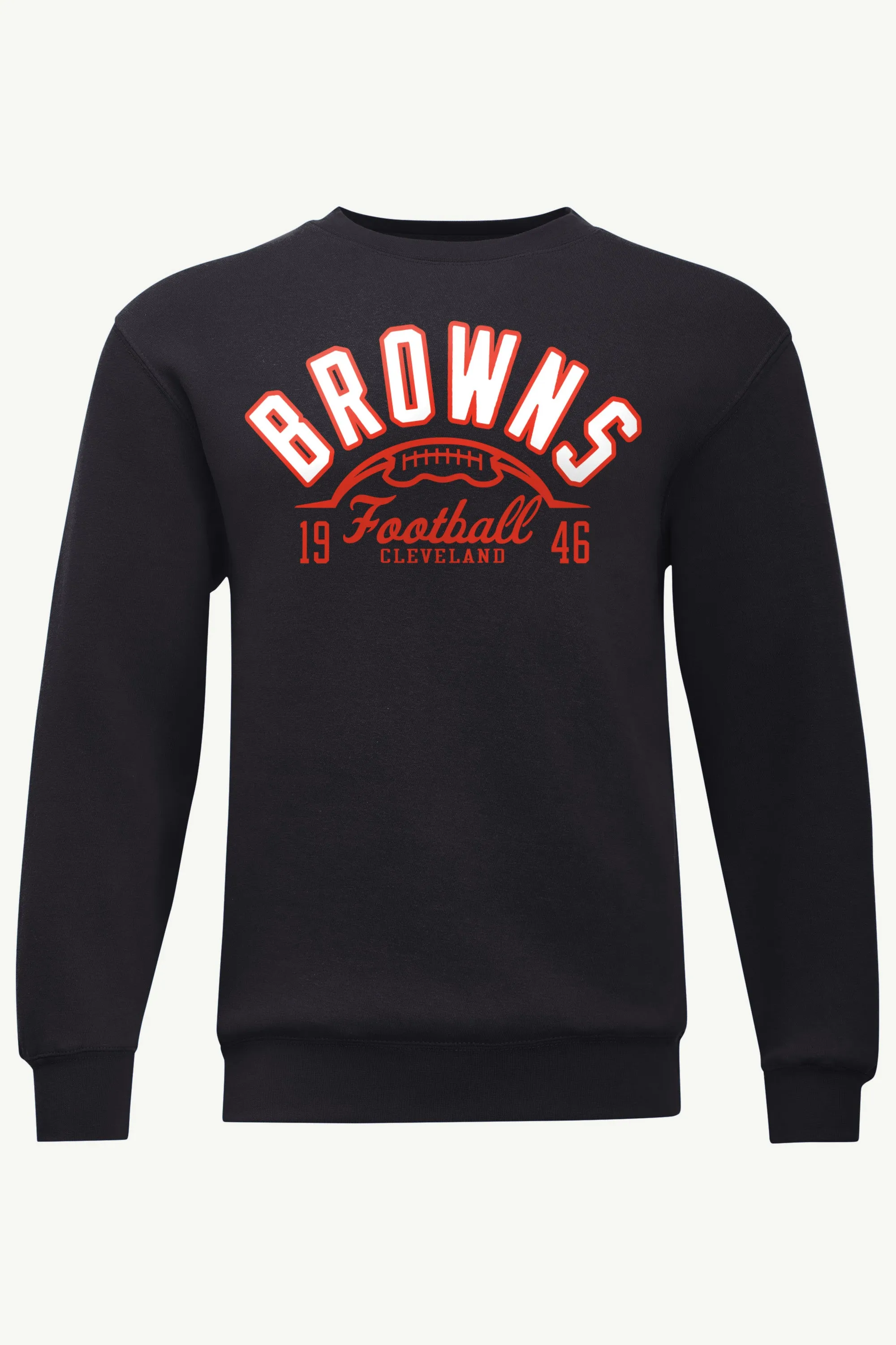 MENS CLEVELAND BROWNS HALF BALL SWEATSHIRT sold by Starter