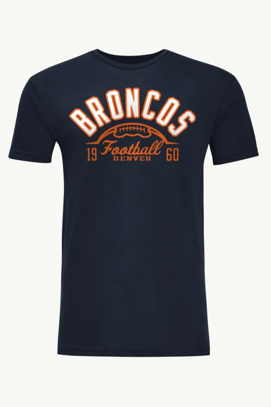 MENS DENVER BRONCOS HALF BALL T SHIRT sold by Starter