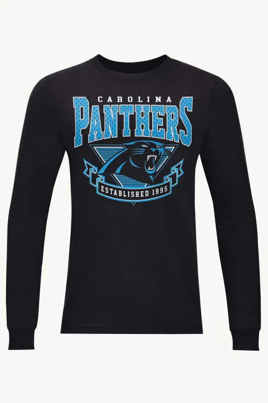MENS CAROLINA PANTHERS 80's INSPIRED LONG SLEEVE T SHIRT sold by Starter