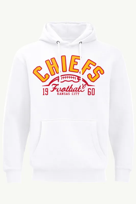 MENS KANSAS CITY CHIEFS HALF BALL HOODIE sold by Starter
