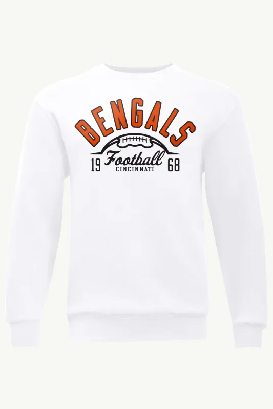 MENS CINCINNATI BENGALS HALF BALL SWEATSHIRT sold by Starter