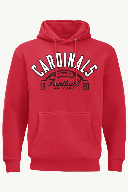 MENS ARIZONA CARDINALS HALF BALL HOODIE sold by Starter