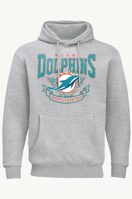 MENS MIAMI DOLPHINS 80's INSPIRED HOODIE sold by Starter